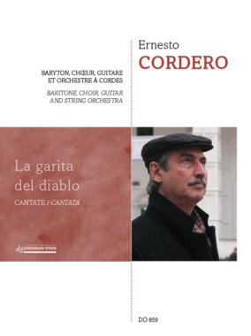 Cordero | La garita del diablo for guitar, choir & strings