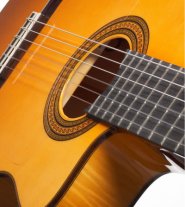 Cordoba 55FCE Thinbody Flamenco Nylon Guitar with pickup and HumiCase