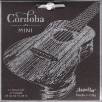 Cordoba Mini E Tuning Classical Guitar Strings, Full Set