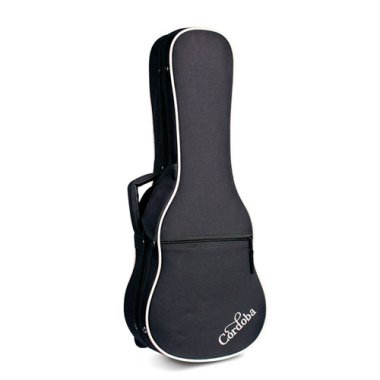 Cordoba Polyfoam Baritone Ukulele Case, Black (OD 33.5" long)