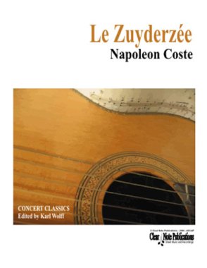 Coste | Le Zuyderzee for solo guitar