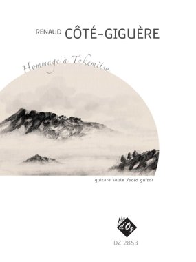 Cote | Hommage a Takemitsu for solo guitar