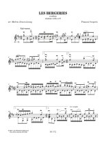 Couperin arr. by Demers-Lemay | Les bergeries for solo guitar
