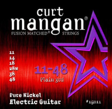 Curt Mangan 15011 Pure Nickel, Electric Guitar, 11-48