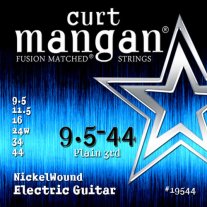 Curt Mangan 19544 Nickel Wound Electric Guitar, 9.5-44