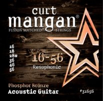 Curt Mangan 31656 Phosphor Bronze Resophonic / Resonator Guitar Strings