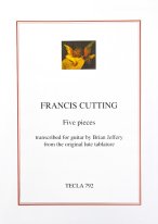 Cutting | Five Pieces arr by Brian Jeffery for solo guitar- Paperbound