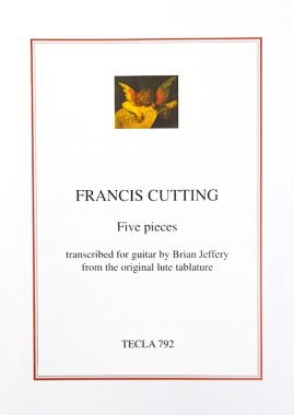 Cutting | Five Pieces arr by Brian Jeffery for solo guitar- Paperbound
