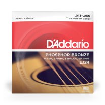 D'Addario Acoustic Guitar Strings EJ24 True Medium DADGAD 13-56