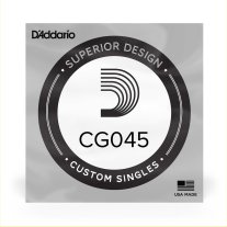 D'Addario Chrome Flatwound CG045 XL .045 inches 1.14 mm Single String