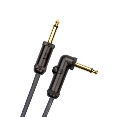 D'Addario Circuit Breaker Momentary Mute Inst Cable, Right Angle 20 ft