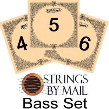 D'Addario Classic Rectified Nylon J3004, J3005, J3006 Bass Set