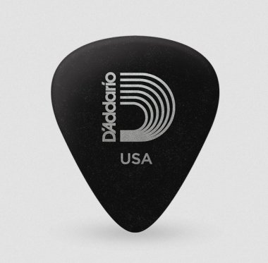 D'Addario Duralin Standard Extra-Heavy 1.5mm Black, One Pick