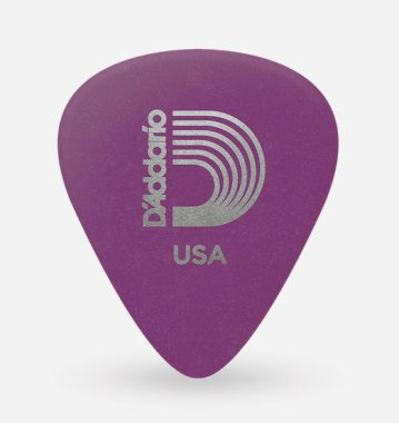 D'Addario Duralin Standard Heavy 1.2mm Purple, One Pick