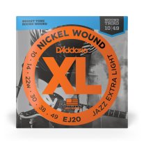 D'Addario EJ20 Jazz Electric Guitar Strings Extra Light Gauge 10-49