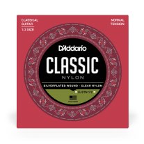 D'Addario EJ27N 1/2 Student Nylon Fractional, Normal Tension