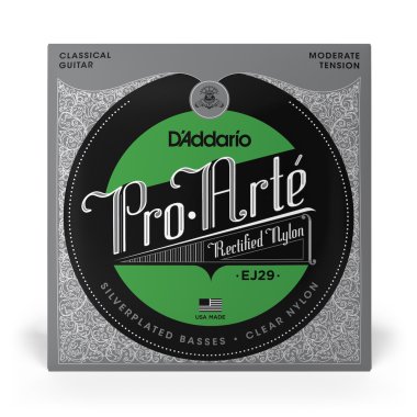 D'Addario EJ29 Classic Rectified Nylon MT Guitar Strings, Full Set