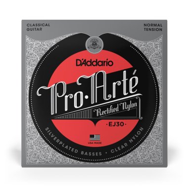 D'Addario EJ30 Classic Rectified Nylon NT Guitar Strings, Full Set
