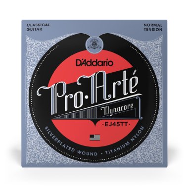 D'Addario EJ45TT Dynacore NT Classical Guitar Strings, Full Set