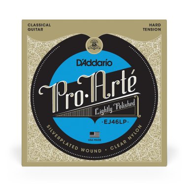 D'Addario EJ46LP Lightly Polished HT Classical Guitar Strings Full Set