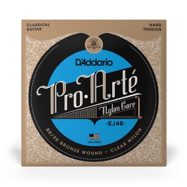 D'Addario EJ48 HT 80/20 Bronze Classical Guitar Strings, Full Set