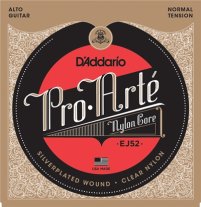 D'Addario EJ52 Pro Arte Alto Nylon Guitar Strings, Full Set