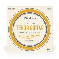 D'Addario EJ66 80/20 Bronze Tenor Acoustic Guitar Strings 10-32