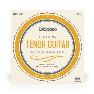 D'Addario EJ66 80/20 Bronze Tenor Acoustic Guitar Strings 10-32