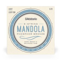 D'Addario EJ72 Phosphor Bronze Mandola Strings Loop-End (14-49)
