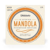 D'Addario EJ76 Phosphor Bronze Mandola Strings Loop-End (15-52)
