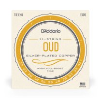 D'Addario EJ95 Oud Silverplated Wound on Nylon (11 strings), Full Set