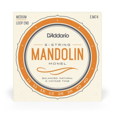D'Addario EJM74 Monel Mandolin Strings, Medium 11-40
