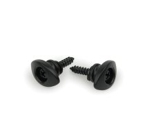 D'Addario Elliptical End Pins - Black