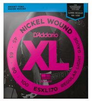 D'Addario ESXL170 Double Ball End for Steinberg Basses, 45-100