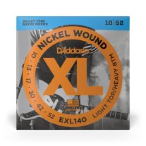 D'Addario EXL140 Light Top/Heavy Bottom Electric Guitar Strings 10-52