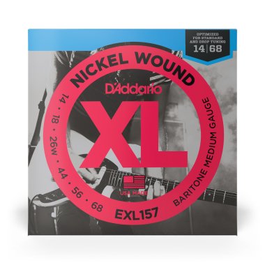 D'Addario EXL157 Nickel Wound, Baritone Medium, 14-68