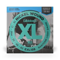 D'Addario EXL158 Nickel Wound, Baritone Light, 13-62