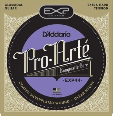 D'Addario EXP44 Coated XHT Classical Guitar Strings, Full Set