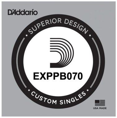 D'Addario EXPPB070 Phosphor Bronze Wound Acoustic, .070 gauge, Single