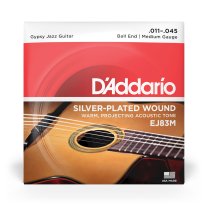 D'Addario Gypsy Jazz Acoustic Guitar Strings EJ83M Medium Ball 11-45