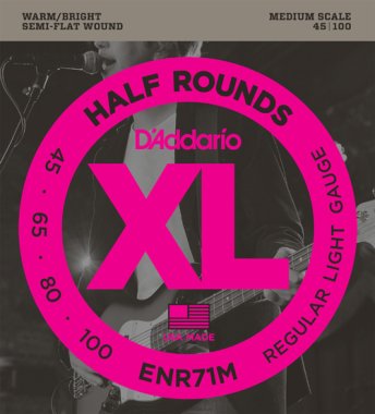 D'Addario Half Rounds ENR71M Medium (45-100)