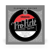 D'Addario Hybrid Carbon G Clear Nylon B/E NT Guitar Strings Treble Set