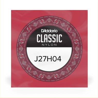 D'Addario J27H04 Classic Nylon Hard Tension, 4th single D .030