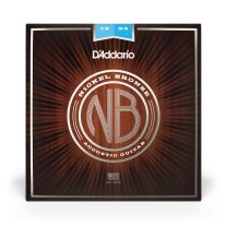 D'Addario NB1253 Nickel Bronze Acoustic Strings Light 12-53