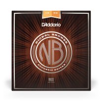 D'Addario NB1256 Nickel Bronze Acoustic Strings Light / Med 12-56