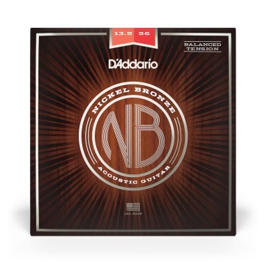 D'Addario NB13556BT Nickel Bronze Acoustic Strings Medium 13.5-56