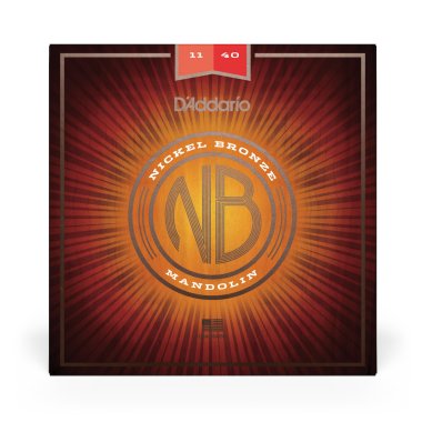 D'Addario NBM1140 Nickel Bronze Mandolin Strings, Medium 11-40