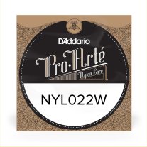 D'Addario NYL022W Classical Guitar .022, single string