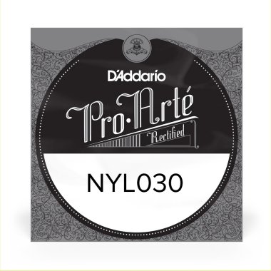 D'Addario NYL030 Classical Guitar Rectified Nylon .030 single string