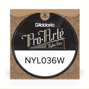 D'Addario NYL036W Classical Guitar .036, single string